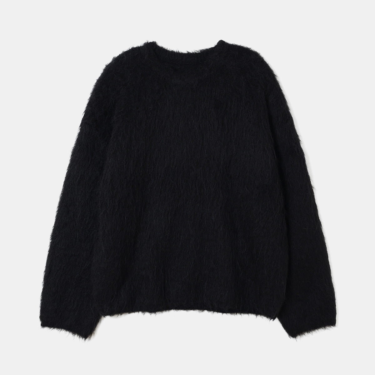 High-end Niche Alpaca Round Neck Wool Sweater