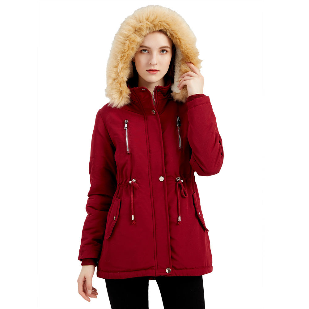 Winter Coat Detachable Hooded Feece Jacket Women North face jacket